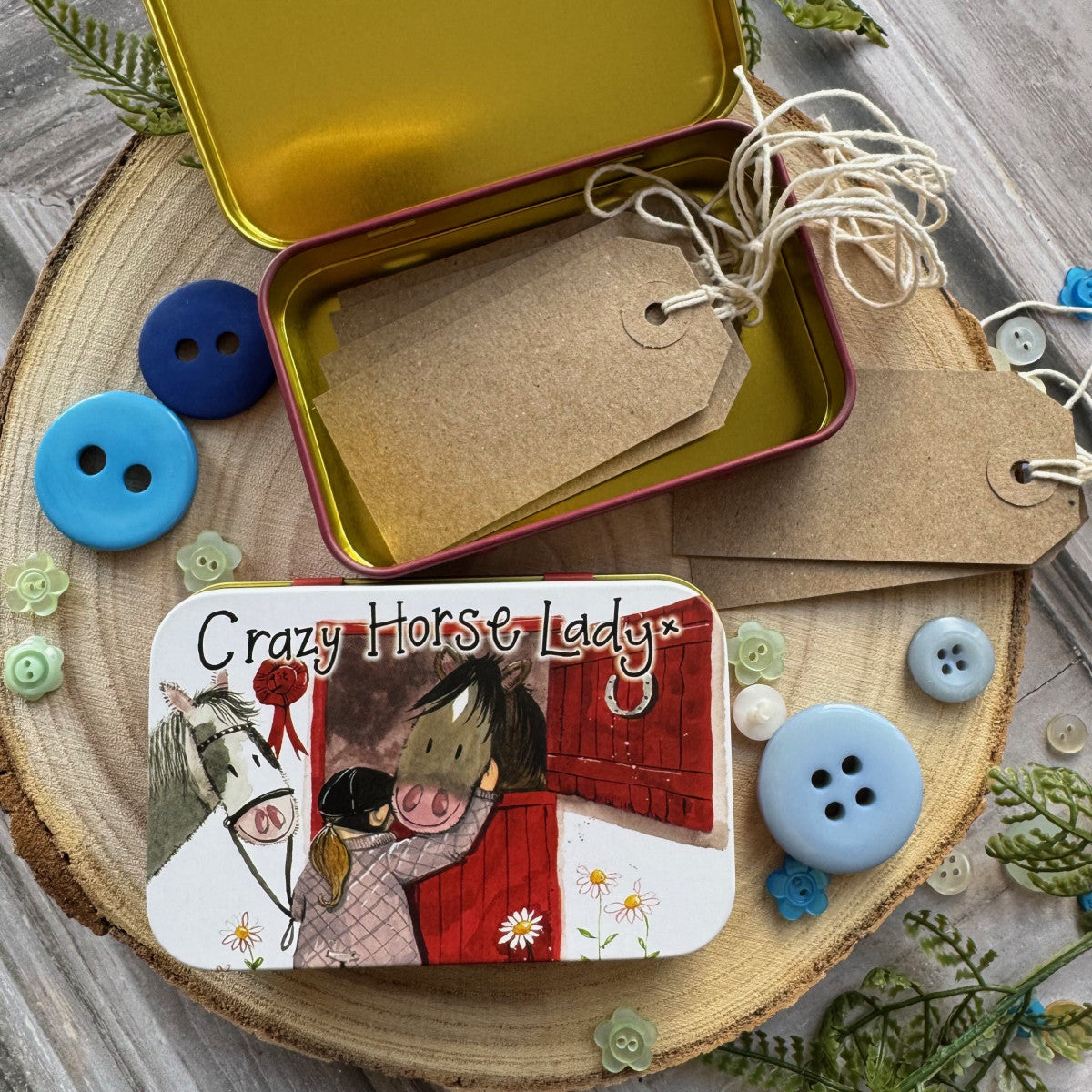 Cadeaublikje Crazy Horse Lady - Alex Clark