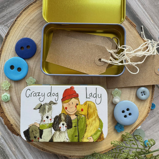 Cadeaublikje Crazy Dog Lady - Alex Clark