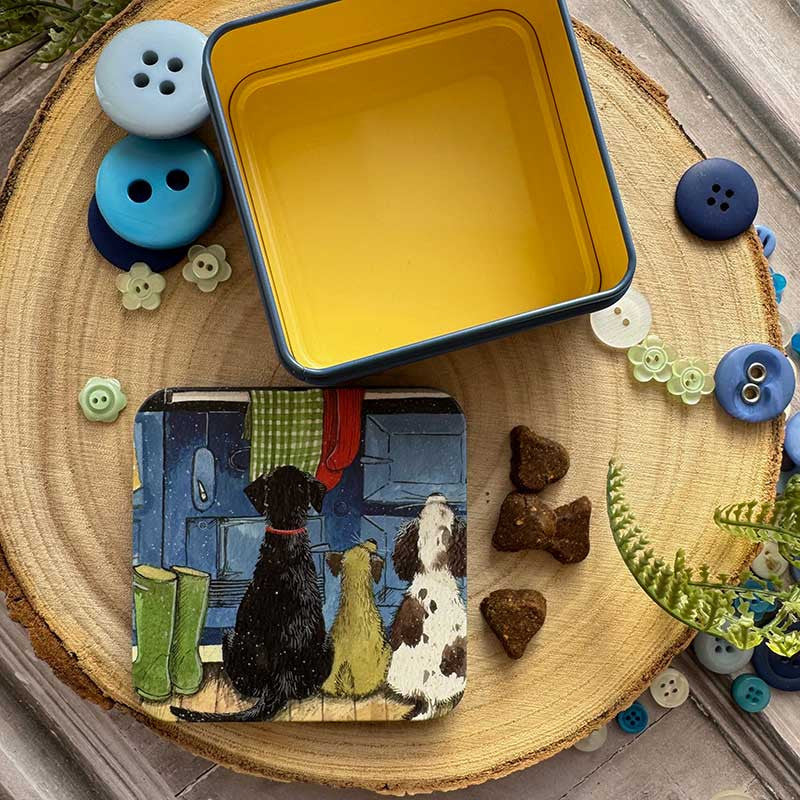 Vierkant blikje Hotdogs - Alex Clark