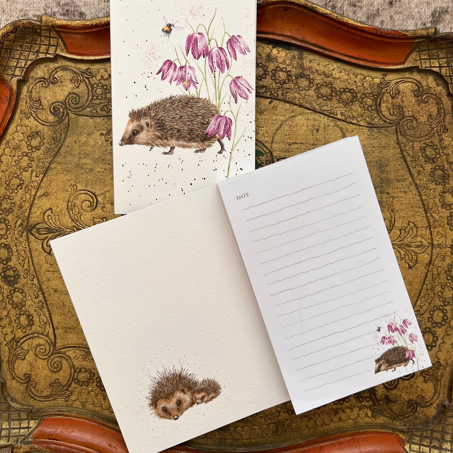 Notepad Egel Little Wanderer - Wrendale