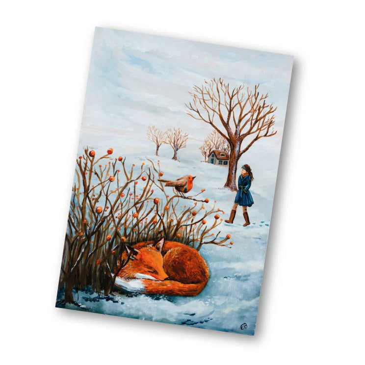 Kaart Wintergeheimen - Esther Bennink