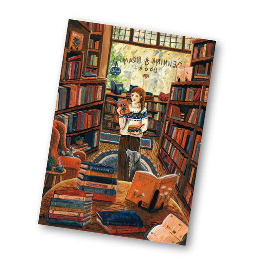 Kaart het Boekwinkeltje - Esther Bennink