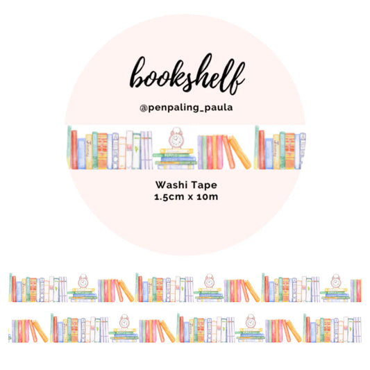 Washi tape Bookshelf - Penpaling Paula