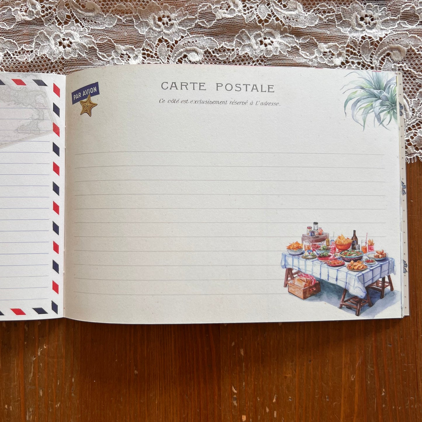 Geïllustreerd notitieboekje Cuisine du monde - Gwenaëlle Trolez Créations
