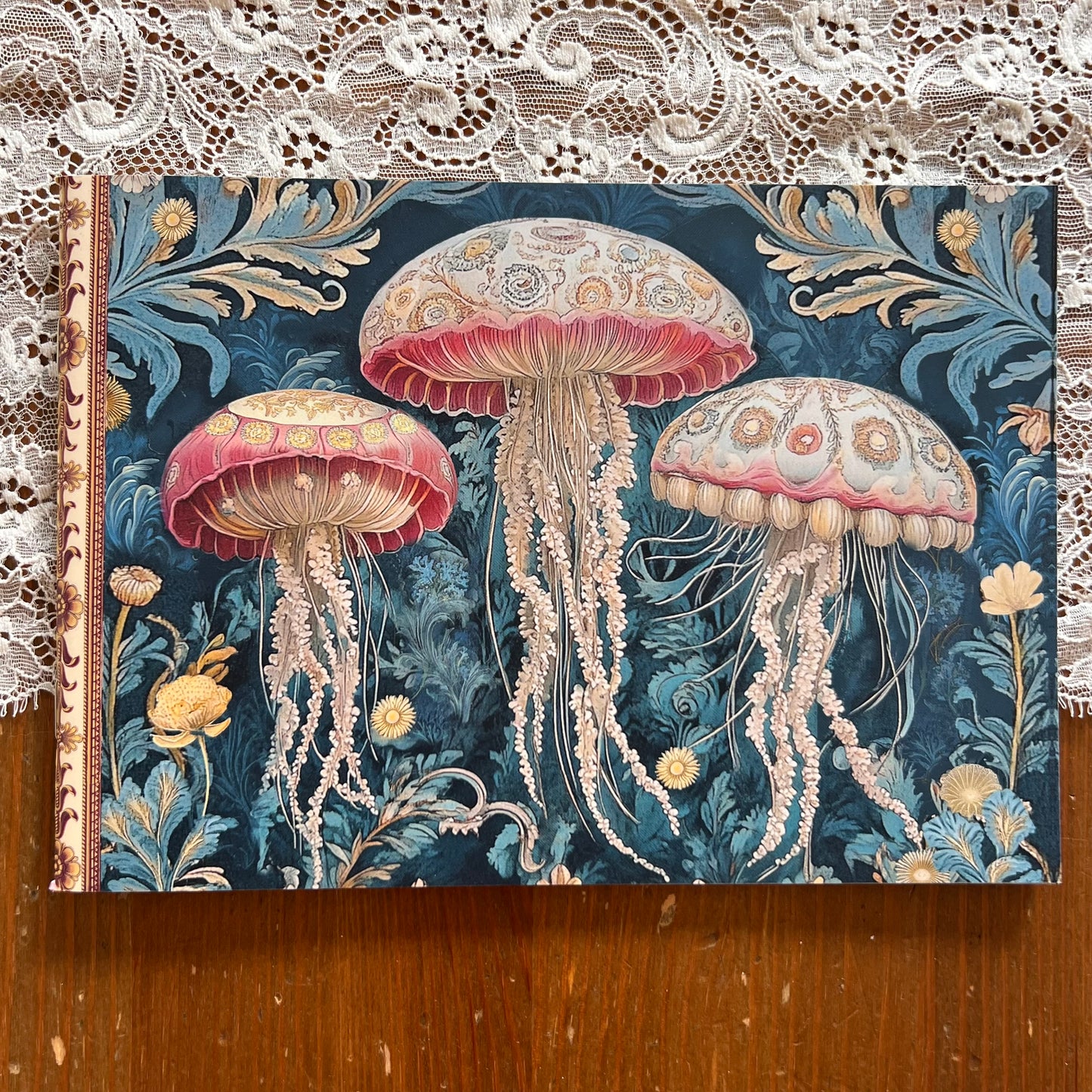 Geïllustreerd notitieboekje Art Nouveau Meduses - Gwenaëlle Trolez Créations