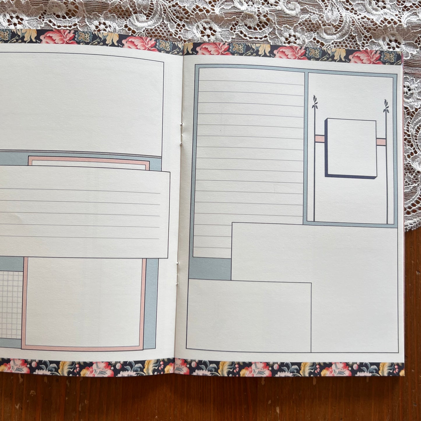 Journal Pattern Poisson rose - Gwenaëlle Trolez Créations