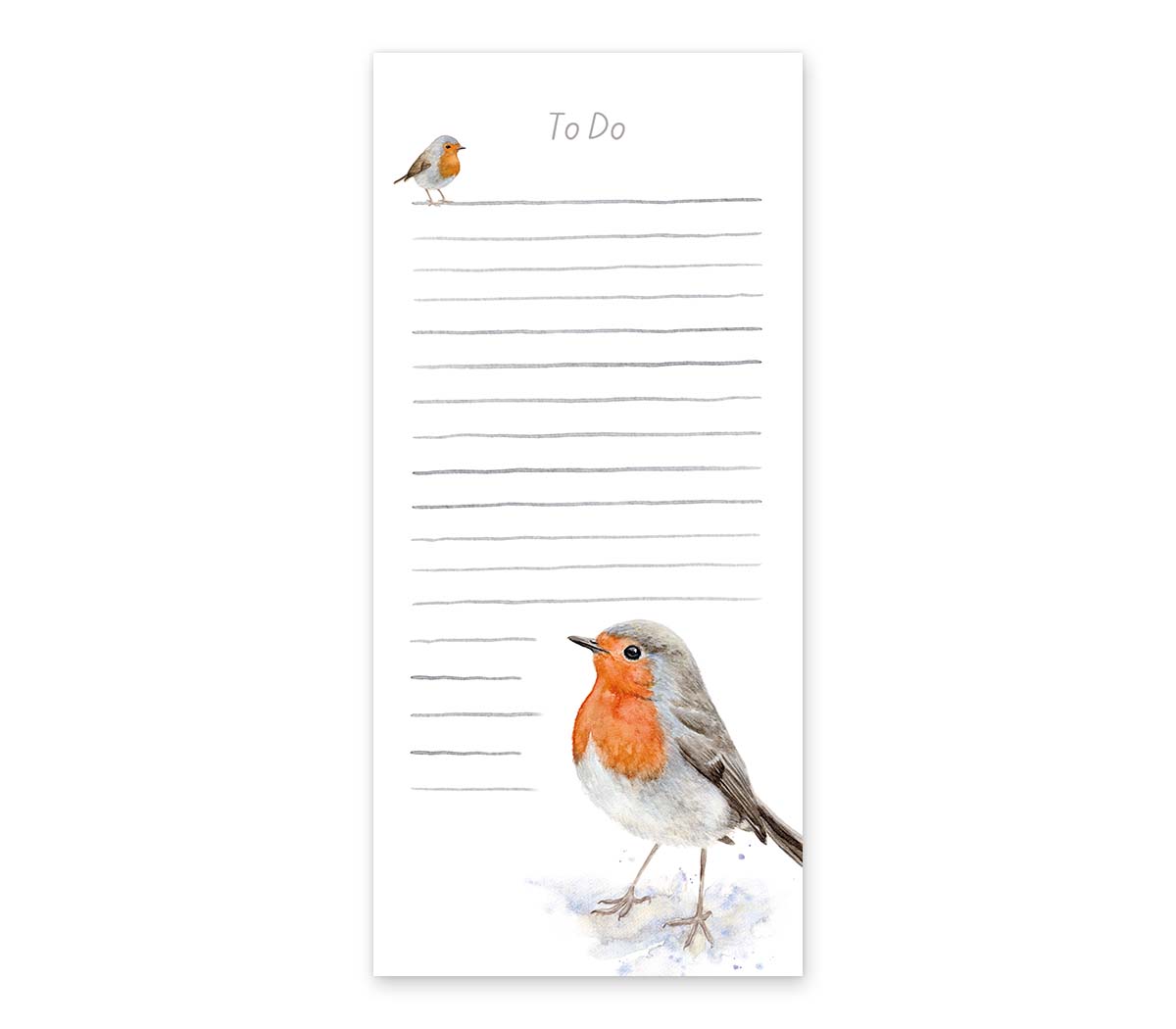 Notitieblok To do Robin Red Breast - MALUU