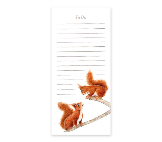 Notitieblok To do Squirrel Romance - MALUU