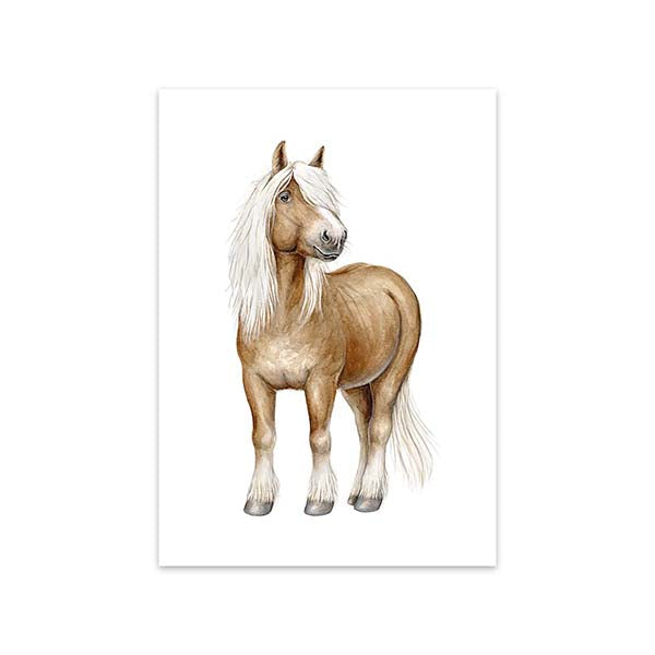 Kaart Gentle Horse - MALUU