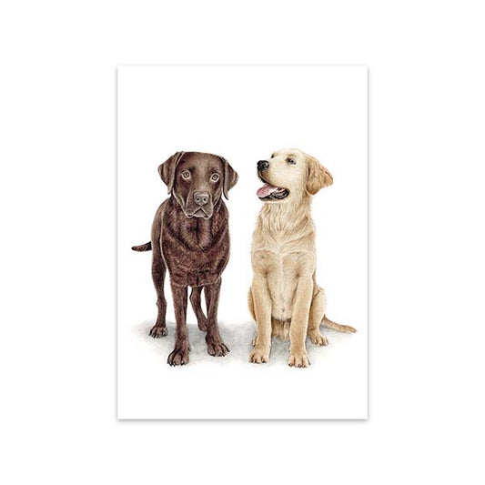 Kaart Dog Friends - MALUU