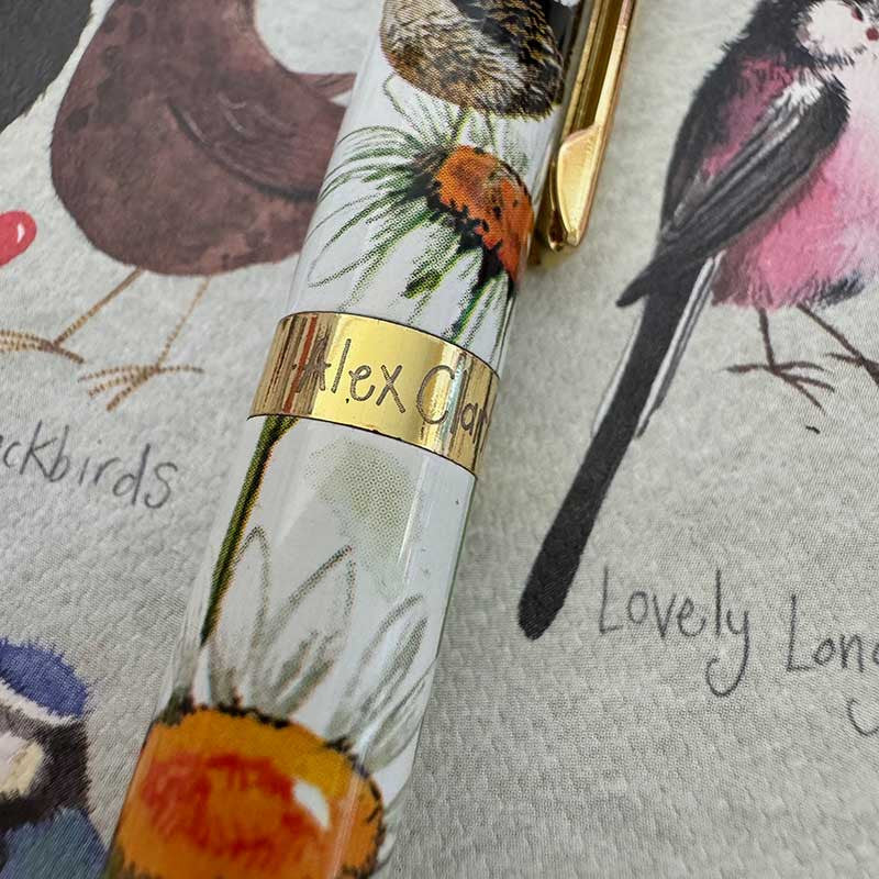 Pen Wren and Daisies - Alex Clark