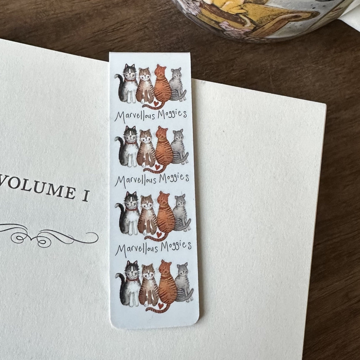 Boekenlegger Magnetisch Marvellous Moggies - Alex Clark