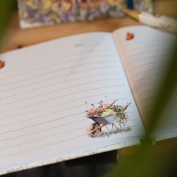 Hardcover notebook mini Hare - Wrendale