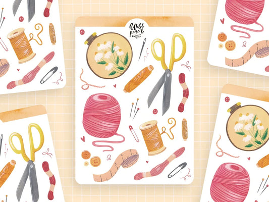 Stickervel Sewing - Wild Pencil