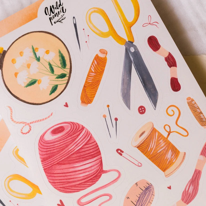 Stickervel Sewing - Wild Pencil