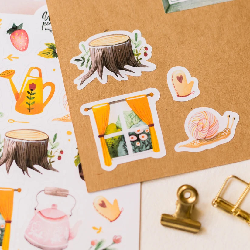 Stickervel At Grandma's - Wild Pencil