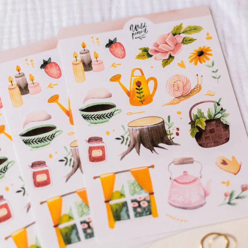 Stickervel At Grandma's - Wild Pencil