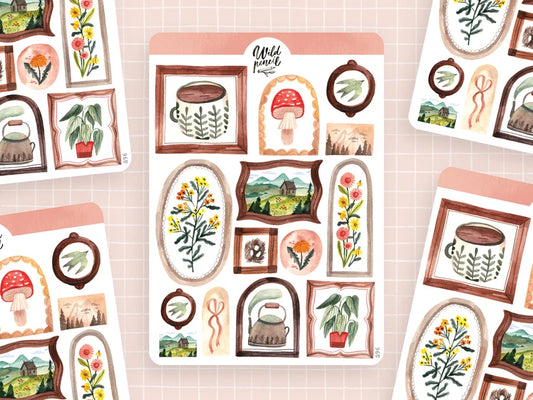Stickervel Frames - Wild Pencil