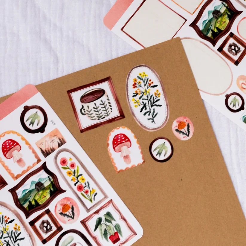 Stickervel Frames - Wild Pencil