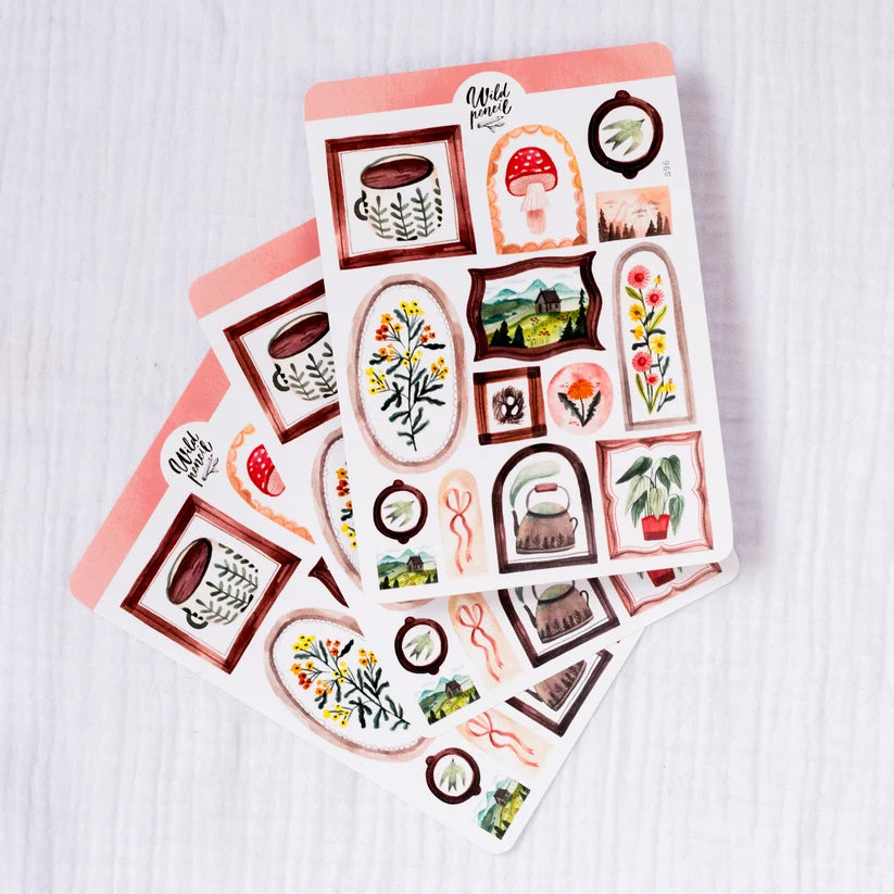 Stickervel Frames - Wild Pencil