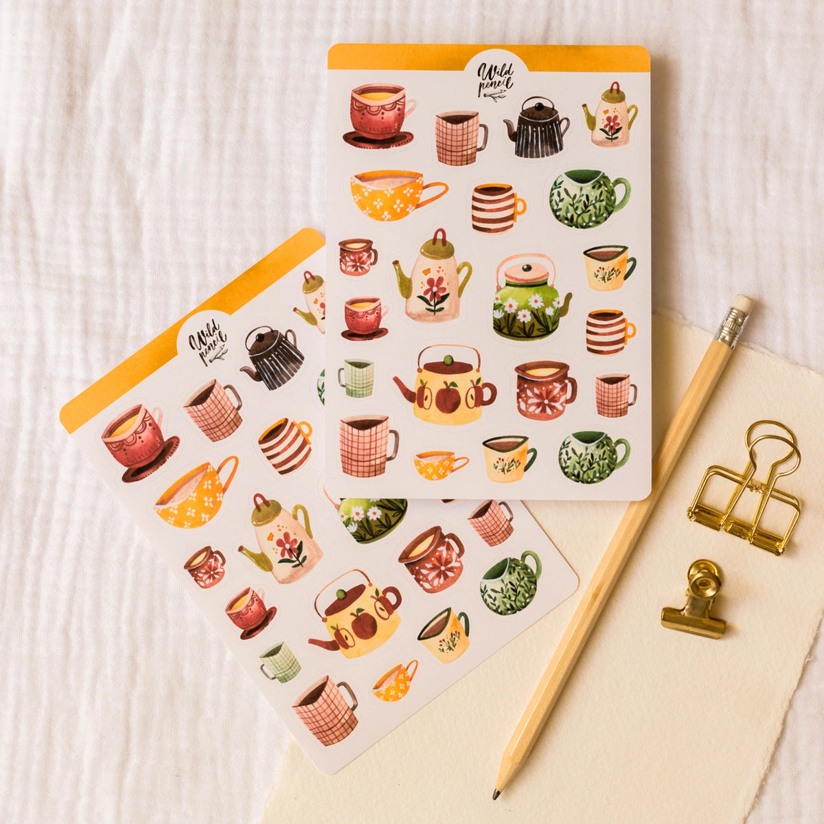Stickervel Autumn Mugs - Wild Pencil