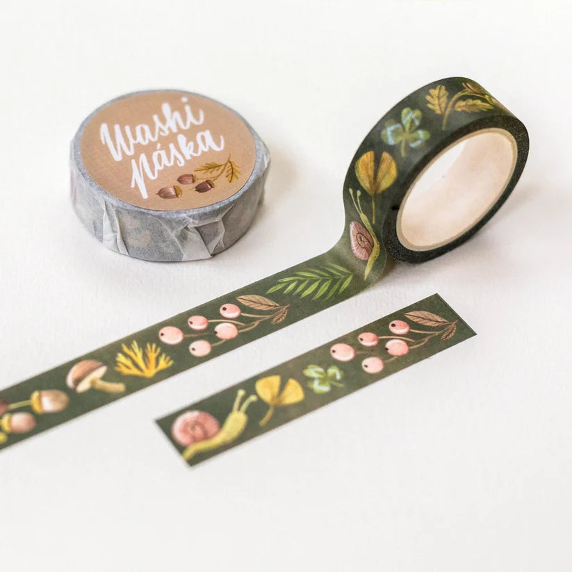 Washi tape in the Woods - Wild Pencil