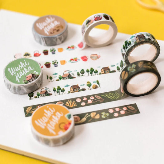 Washi tape in the Woods - Wild Pencil