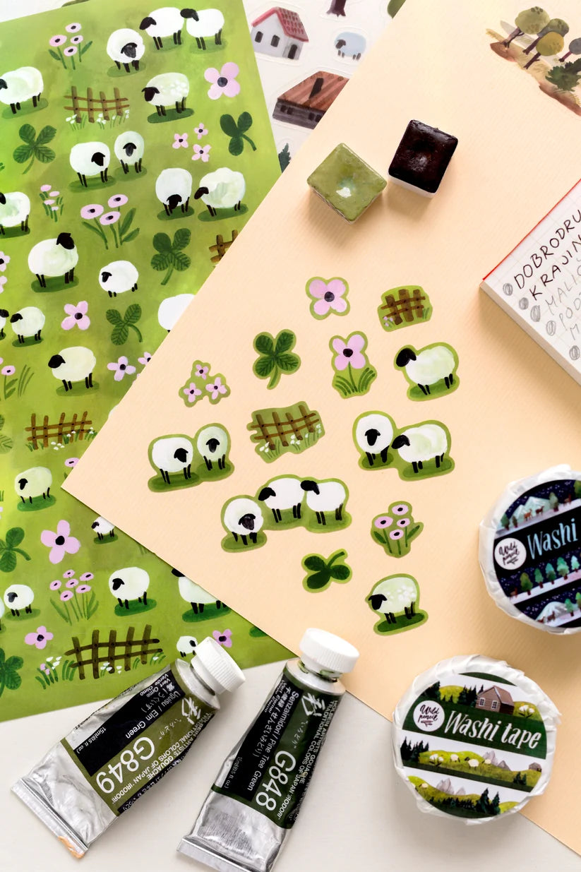 Stickervel Vinyl Sheep - Wild Pencil