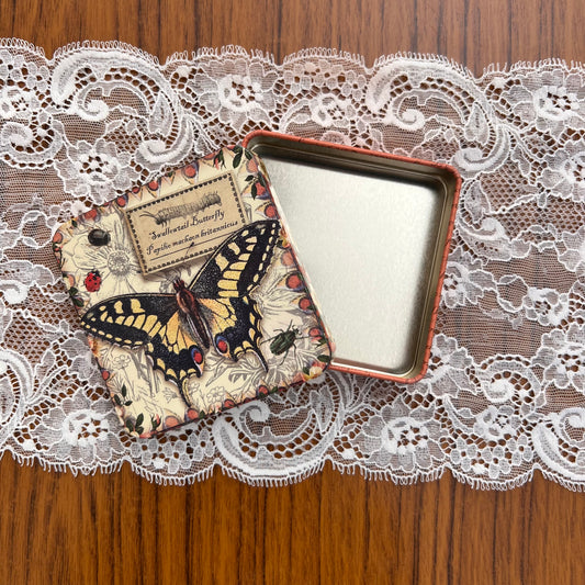 Cadeaublikje Vintage Vlinders Swallowtail