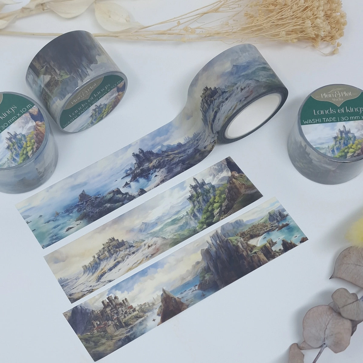 Washi tape Lands of Kings - Plan & Plot Studio