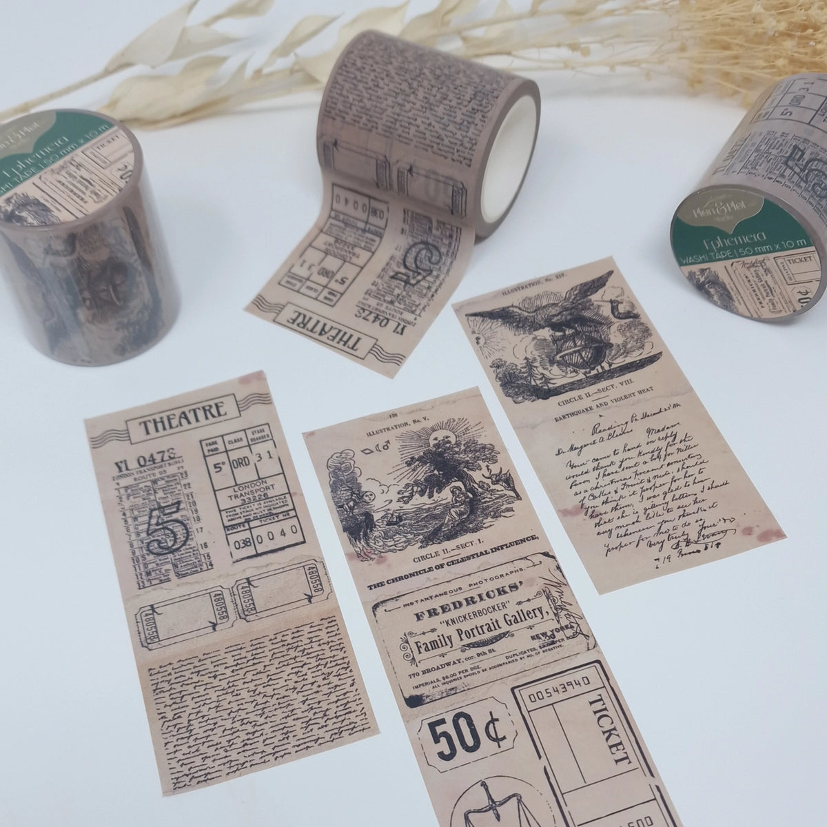Washi tape Ephemera - Plan & Plot Studio