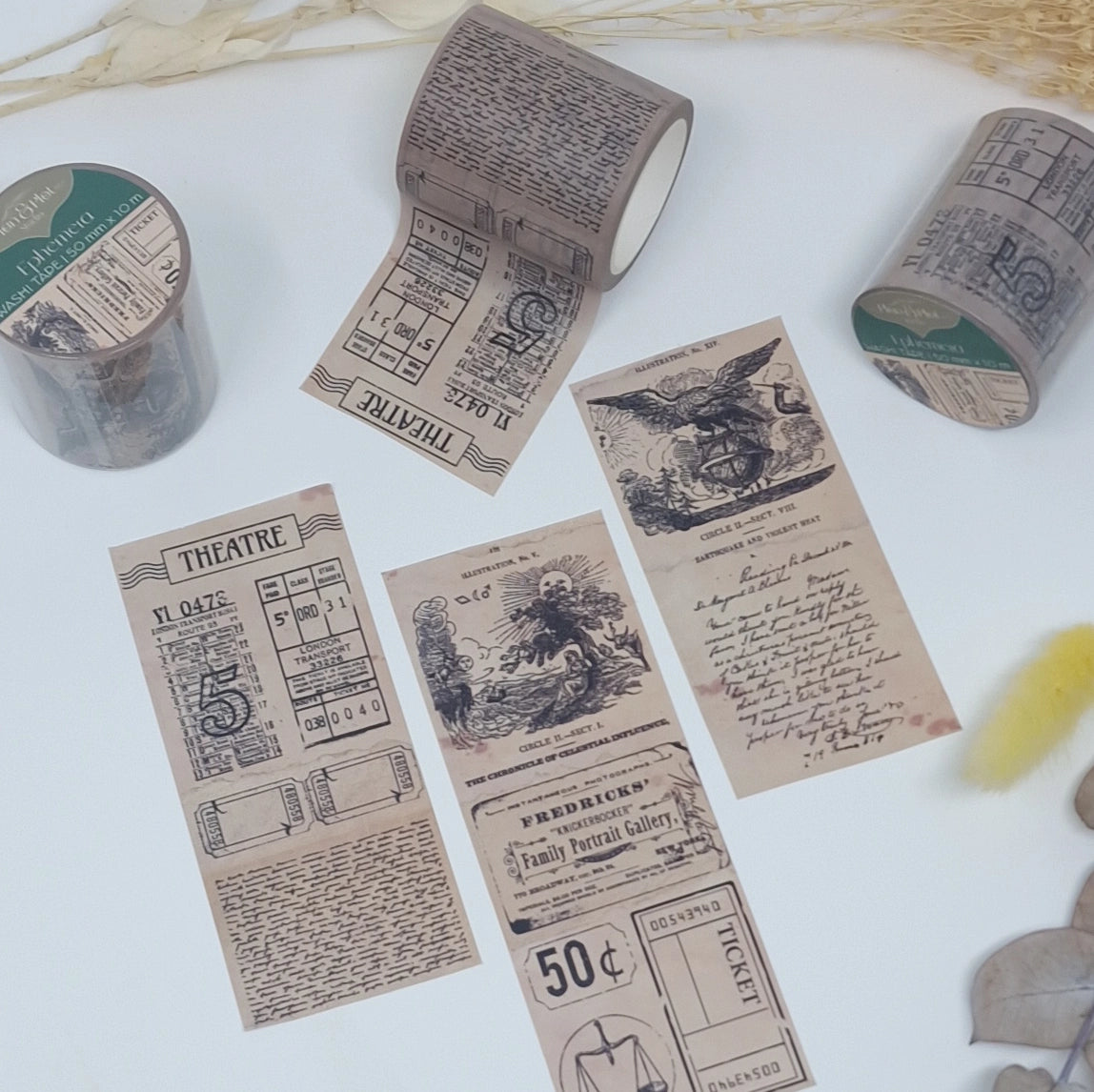 Washi tape Ephemera - Plan & Plot Studio