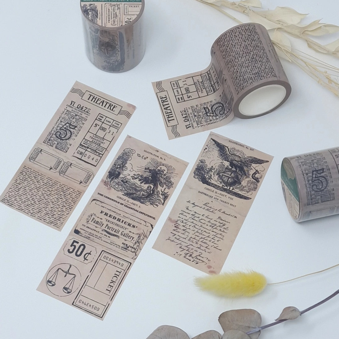Washi tape Ephemera - Plan & Plot Studio