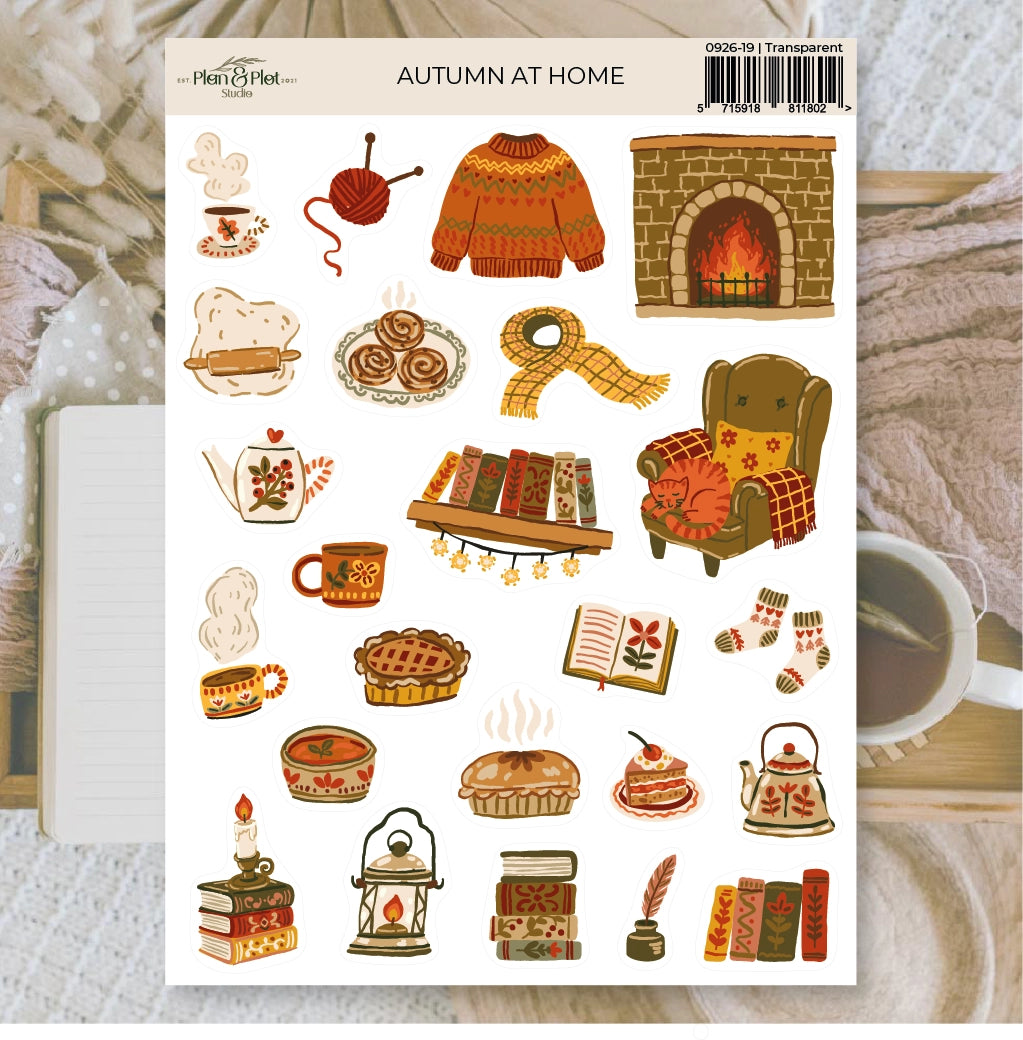 Stickervel Autumn at Home - Plan & Plot Studio