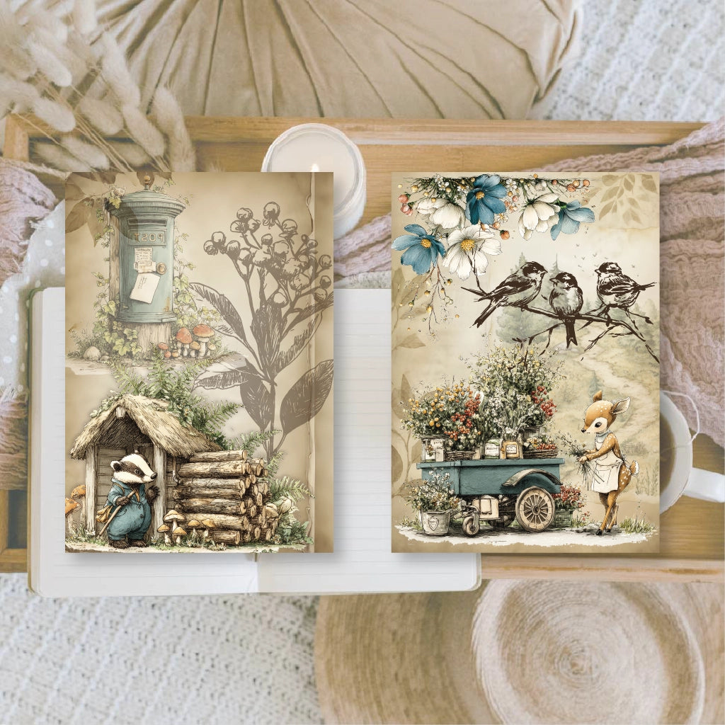 Ephemera papier Whimsy Woodland - Plan & Plot Studio