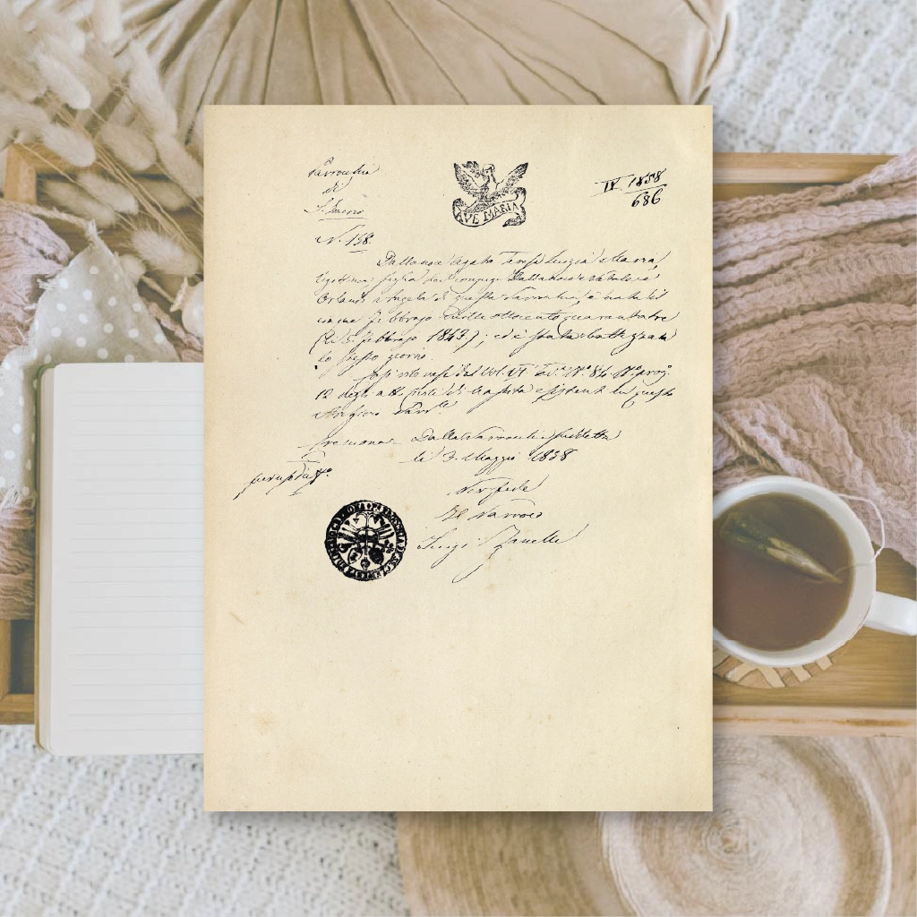 Ephemera papier Letters - Plan & Plot Studio