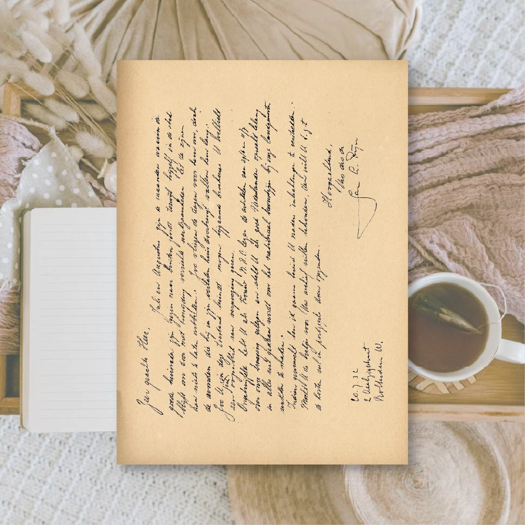 Ephemera papier Letters - Plan & Plot Studio