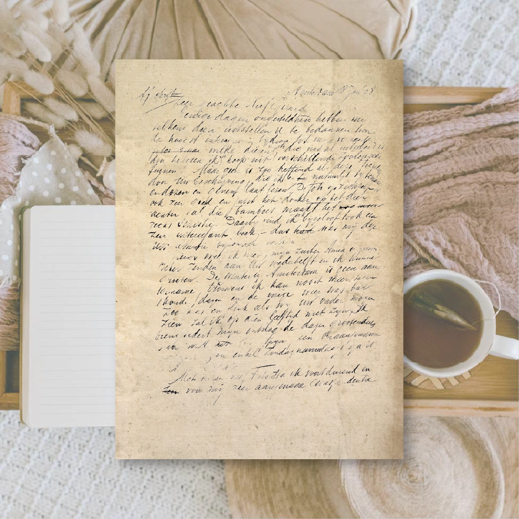Ephemera papier Letters - Plan & Plot Studio