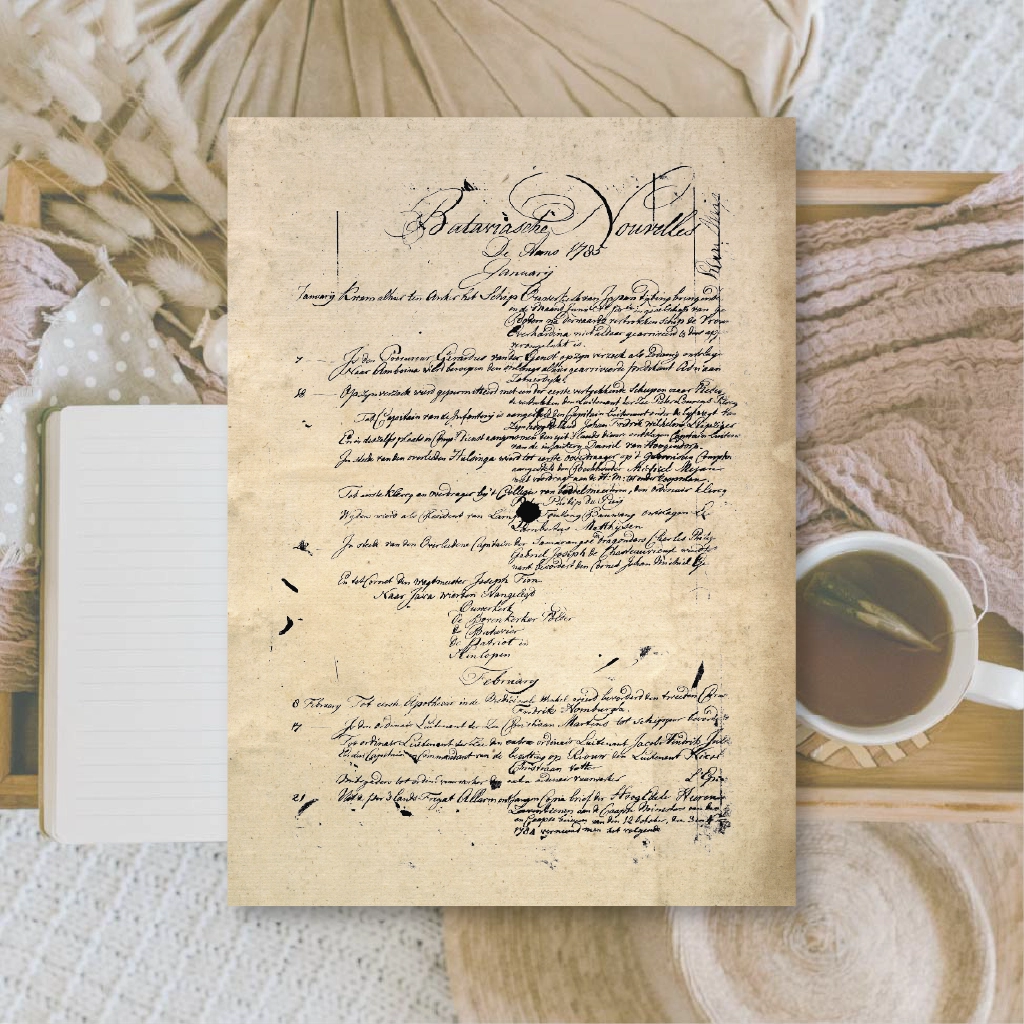 Ephemera papier Letters - Plan & Plot Studio