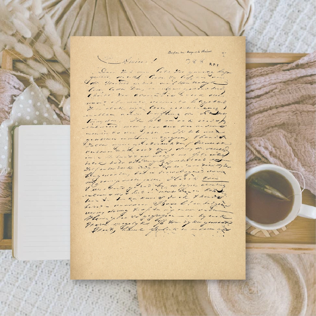 Ephemera papier Letters - Plan & Plot Studio