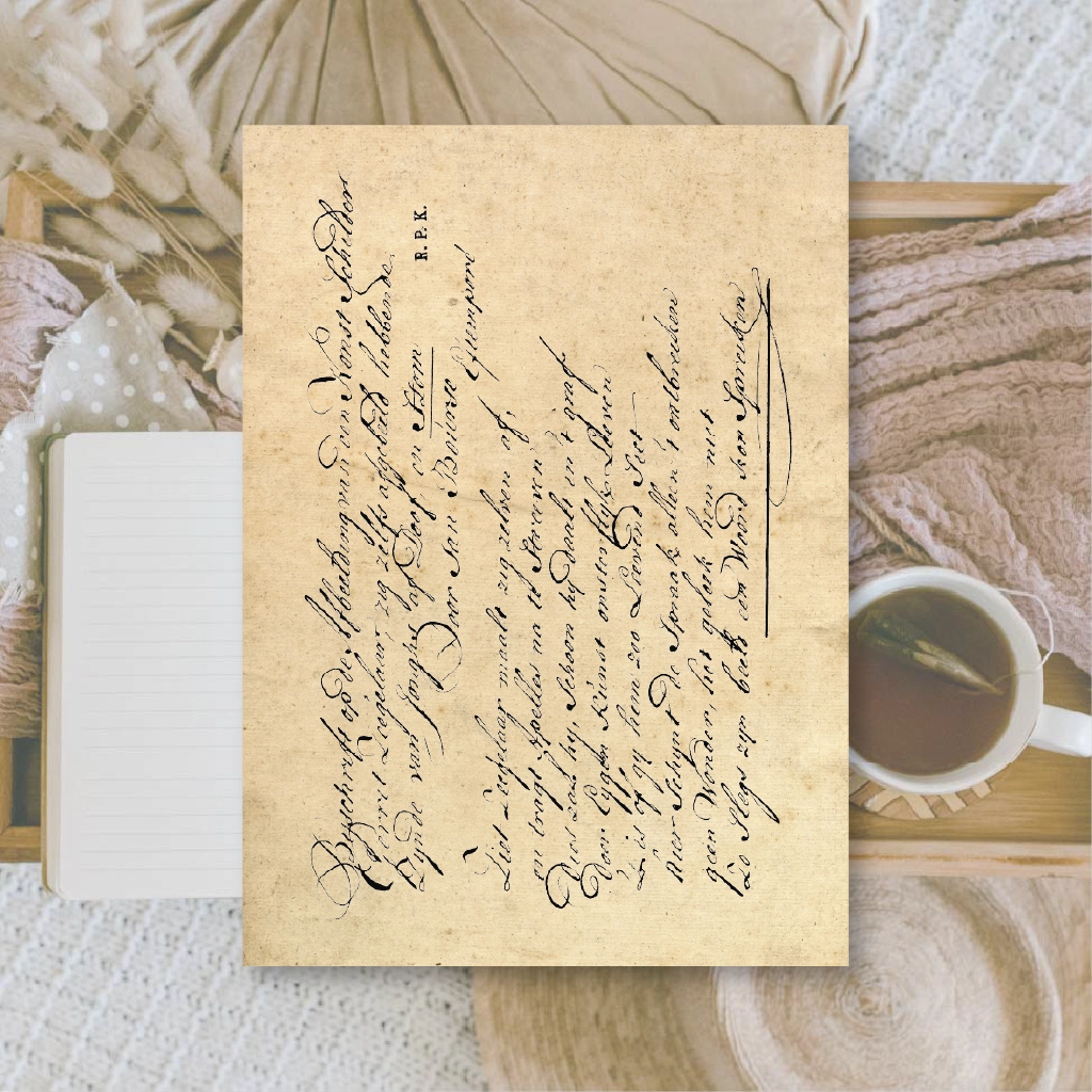 Ephemera papier Letters - Plan & Plot Studio
