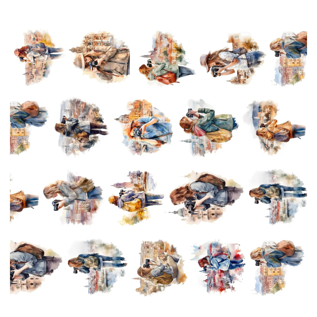 PET tape Photographer 1 meter - Penpaling Paula