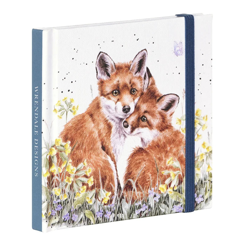 Hardcover notebook mini Fox - Wrendale