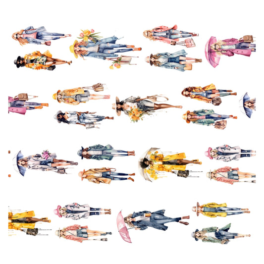 PET tape Spring Fashion 5 meter - Penpaling Paula
