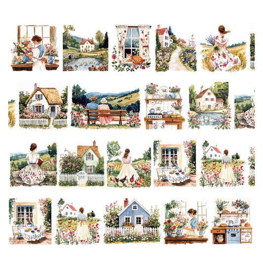 PET tape Country Bloom 5 meter - Penpaling Paula