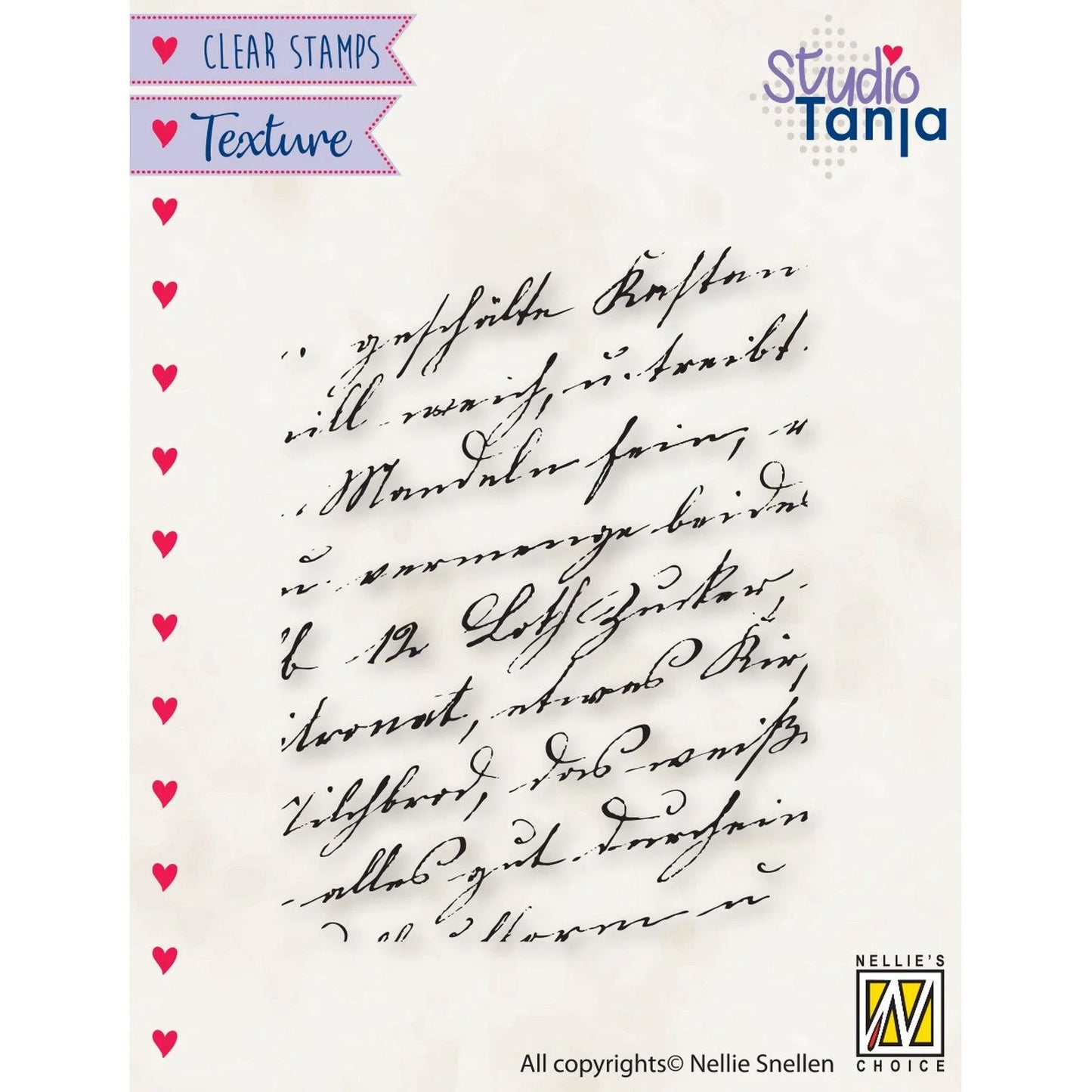 Stempel Texture Writing - Nellie's Choice