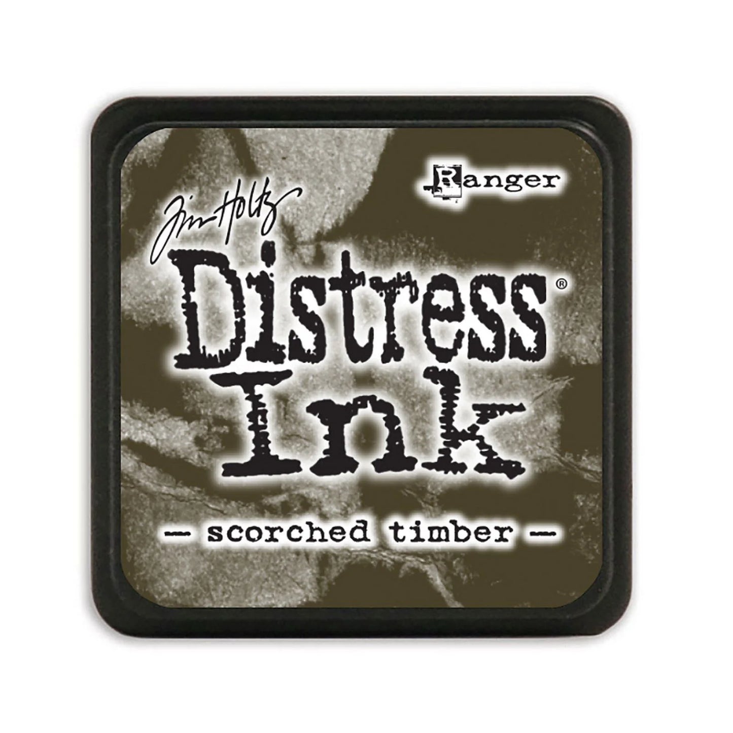 Distress Mini Ink Pad Tim Holtz Scorched Timber - Ranger