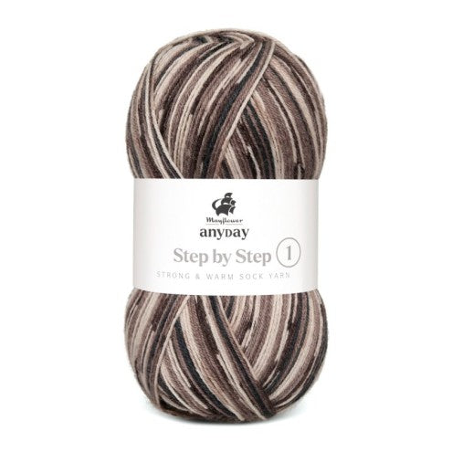 Sokkenwol kleur 6 bruin - Mayflower