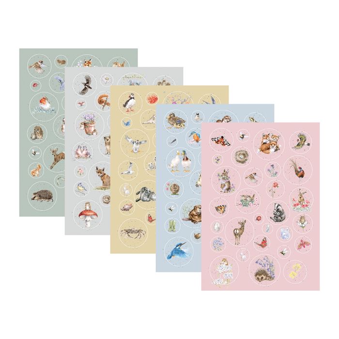 Stickers Wildlife Nature Set - Wrendale