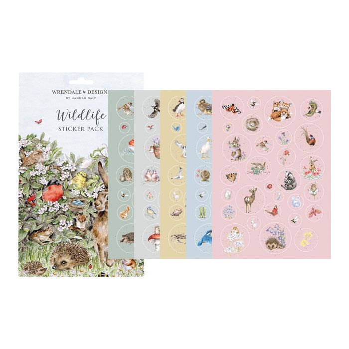 Stickers Wildlife Nature Set - Wrendale
